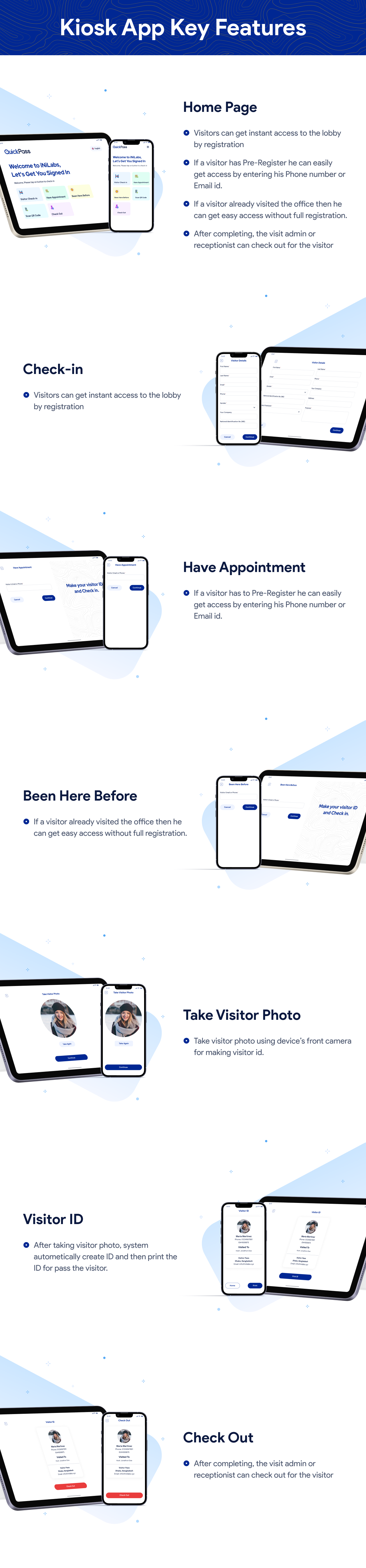 VPS Kiosk App Key Features